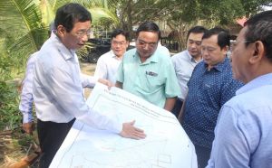 Phó Chủ tịch UBND tỉnh Võ Văn Phi kiểm tra thiên tai tại huyện Nhơn Trạch, Long Thành