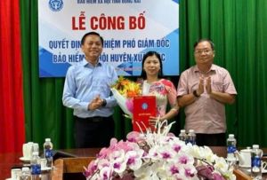 Bổ nhiệm Phó Giám đốc BHXH huyện Xuân Lộc