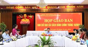 Tập trung thực hiện tốt các tiêu chí chưa đạt trong cải cách hành chính