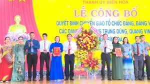 Biên Hòa sắp xếp lại các tổ chức Đảng, đảng viên sau khi một số phường, xã sáp nhập