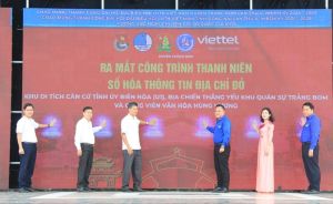 Ra mắt công trình thanh niên số hóa thông tin địa chỉ đỏ trên địa bàn huyện Trảng Bom