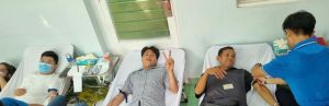 Công nhân viên chức lao động thành phố Long Khánh tích cực hiến máu tình nguyện