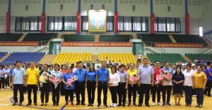 Hơn 1 ngàn vận động viên tham gia hội thao Công đoàn Viên chức tỉnh