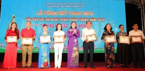 Công diễn và trao giải Hội thi các Câu lạc bộ nghệ thuật quần chúng năm 2024