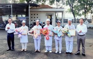 Khen thưởng đột xuất các cá nhân, tập thể của Bệnh viện Đa khoa khu vực Long Thành