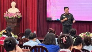 Hơn 200 nữ cán bộ Đoàn, đoàn viên, sinh viên được tập huấn kỹ năng tự vệ