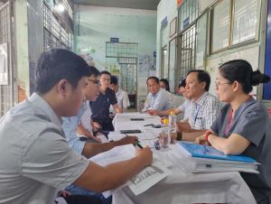 Sở Y tế đánh giá cao công tác triển khai Chiến dịch tiêm sởi tại 2 phường Long Bình và Trảng Dài