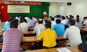 Tổ chức tập huấn về công tác tín ngưỡng, tôn giáo