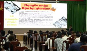 Can thiệp kịp thời, phòng, chống bạo lực gia đình