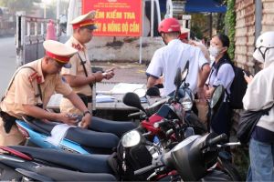 Từ ngày 1-10, ra quân xử lý học sinh vi phạm giao thông