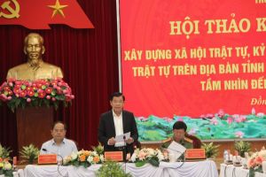 Xây dựng xã hội trật tự, kỷ cương, an toàn