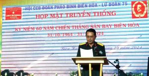 Họp mặt truyền thống kỷ niệm 60 năm Chiến thắng Sân bay Biên Hòa