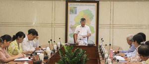 Thường trực Tỉnh ủy làm việc Đảng đoàn MTTQ Việt Nam tỉnh