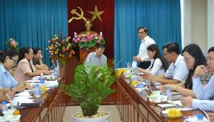 Kiểm tra việc chấp hành đối với tổ chức Đảng và đảng viên tại Đảng ủy Sở Văn hóa- Thể thao và Du lịch