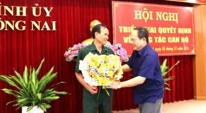 Công bố quyết định Phó Chủ tịch Hội Cựu chiến binh tỉnh nhiệm kỳ 2022-2027