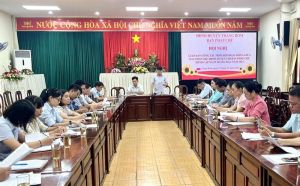 Giao ban Ban Pháp chế HĐND các xã, thị trấn