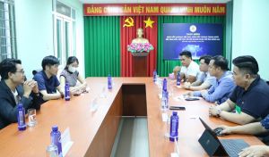 Hội Doanh nhân trẻ Đồng Nai trao đổi về vấn đề hợp tác với Công ty TNHH Alibaba.com (Việt Nam)