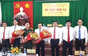 Ông Hồ Quốc Tân được bầu giữ chức Phó Chủ tịch UBND huyện Nhơn Trạch