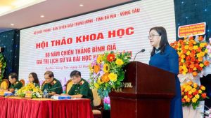 Hội thảo khoa học “60 năm chiến thắng Bình Giã -  Giá trị lịch sử và bài học kinh nghiệm”