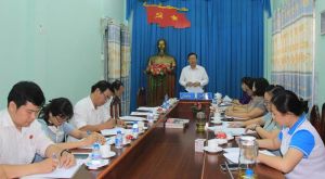 Kiểm tra thực hiện quy chế làm việc của Đảng đoàn Hội Liên hiệp phụ nữ tỉnh