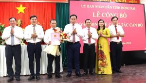 Ông Lê Mạnh Hùng làm Phó Chủ tịch UBND huyện Trảng Bom