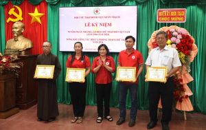 Huyện Nhơn Trạch tổng kết công tác Chữ thập đỏ năm 2024