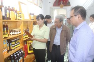 省级264号指导班考察庄崩县实现OCOP活动