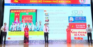 Biên Hòa ra mắt Cổng Thông tin điện tử Đảng bộ thành phố Biên Hòa trên mạng internet