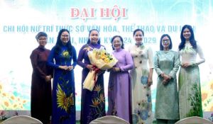 Bà Nguyễn Thị Mộng Bình được bầu làm Chi hội trưởng Chi hội Nữ trí thức Sở Văn hóa, Thể thao và Du lịch