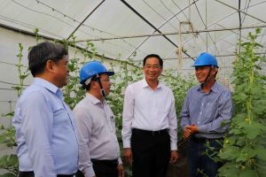 Đoàn công tác Bộ Nông nghiệp và Phát triển nông thôn khảo sát tại huyện Xuân Lộc