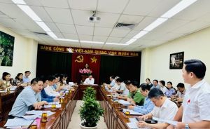 Nghe báo cáo dự thảo các nghị quyết sẽ trình HĐND tỉnh