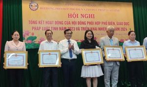 Gương sáng pháp luật trong công tác tư pháp ở huyện Nhơn Trạch