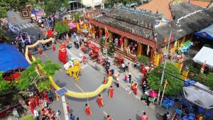 Hơn 2 ngàn lượt người tham gia Lễ hội kỳ yên đình Tân Lân