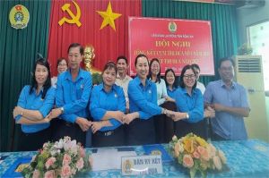 Đẩy mạnh phong trào thi đua lập thành tích chào mừng đại hội Đảng các cấp nhiệm kỳ 2025-2030