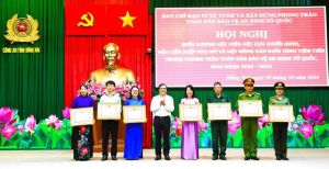 Kịp thời phát hiện và nhân rộng các điển hình tiên tiến trong Phong trào Toàn dân Bảo vệ an ninh Tổ quốc