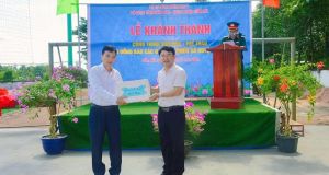 Quân khu 7 bàn giao công trình văn hóa thể thao tại huyện Cẩm Mỹ