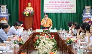 Ủy ban MTTQ Việt Nam tỉnh tổ chức hội nghị phản biện xã hội đối với dự thảo tờ trình, dự thảo Nghị quyết