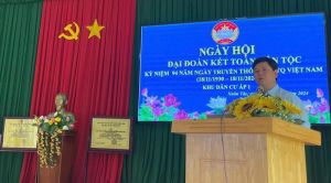 Phát huy truyền thống đại đoàn kết tại ấp 1, Xuân Tây, huyện Cẩm Mỹ