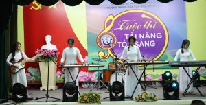 Sân chơi cho học sinh đam mê nghệ thuật