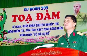 Tạo môi trường dân chủ để sĩ quan, quân nhân trẻ cống hiến