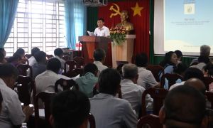 Huyện Nhơn Trạch tập huấn nâng cao năng lực cho cán bộ, công chức làm công tác giảm nghèo bền vững