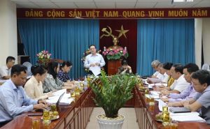 Họp thẩm tra 3 dự thảo Nghị quyết của UBND tỉnh