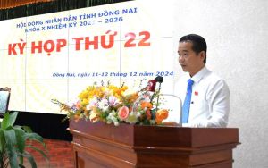 Khai mạc Kỳ họp thứ 22 HĐND tỉnh khóa X, nhiệm kỳ 2021-2026