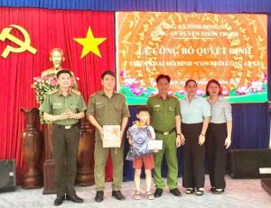 Triển khai Mô hình “Con nuôi Công an xã” tại huyện Nhơn Trạch