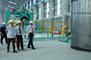 Khánh thành nhà máy ống cấp nước bê tông nòng thép dự ứng lực theo công nghệ mới tại huyện Vĩnh Cửu