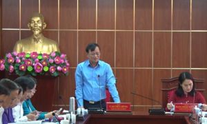 Kiểm tra việc thực hiện nghị quyết của Đảng năm 2024 tại Thành ủy Long Khánh