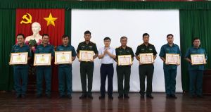 Huyện Nhơn Trạch tổng kết công tác Quốc phòng – Quân sự địa phương năm 2024