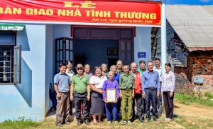 Công ty Vedan Việt Nam trao nhà tình thương tại huyện Tân Phú