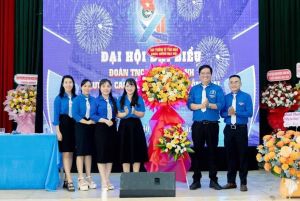 Anh Mai Đức Anh tái đắc cử chức danh Bí thư Đoàn Trường Cao đẳng kỹ thuật Đồng Nai khóa XII