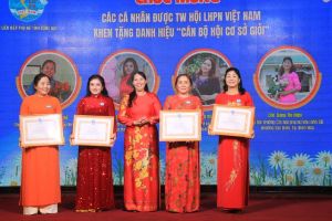 Hội Liên hiệp phụ nữ tỉnh thực hiện đạt và vượt 10/10 chỉ tiêu năm 2024